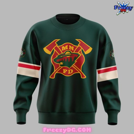 Minnesota Wild Firefighter Appreciation Night 2024 Sweatshirt