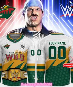 Minnesota Wild WWE Night Special Edition Hockey Jersey