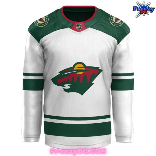 Minnesota Wild x Hello Kitty Custom Hockey Jersey