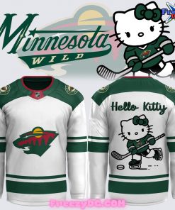 Minnesota Wild x Hello Kitty Hockey Jersey