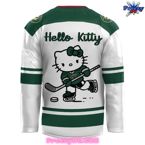 Minnesota Wild x Hello Kitty Hockey Jersey