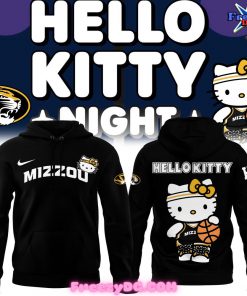 Missouri Tigers x Hello Kitty Black Hoodie