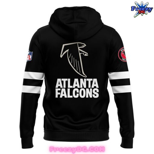 NFL Atlanta Falcons 2024 Throwback Special Black Hoodie