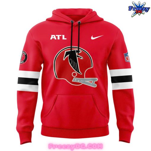 NFL Atlanta Falcons 2024 Throwback Special Red Hoodie