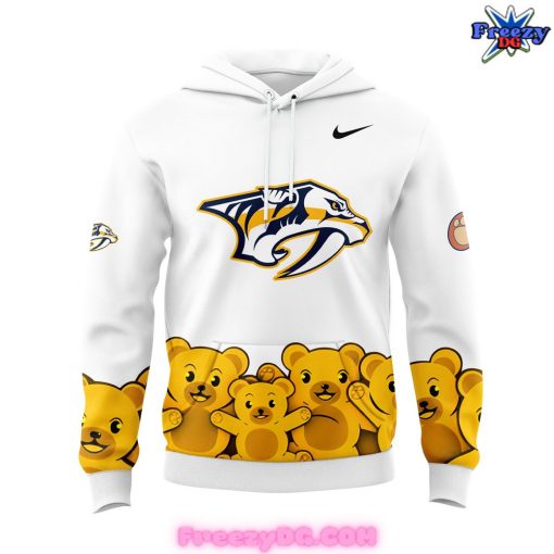 Nashville Predators Teddy Bear Toss Hoodie