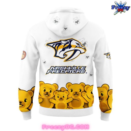 Nashville Predators Teddy Bear Toss Hoodie