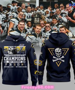 Navy Midshipmen CIC Trophy Champions 2024 Navy Hoodie