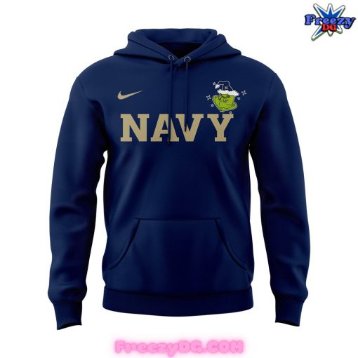 Navy Midshipmen Merry Grinchmas Special Hoodie