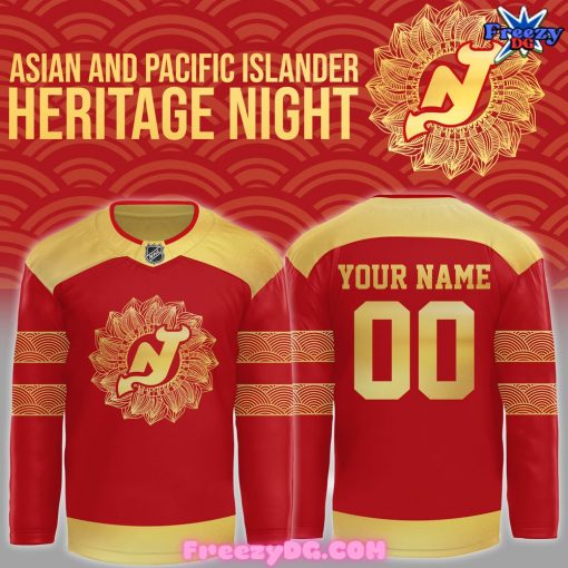 New Jersey Devils Asian and Pacific Islander Heritage Night Hockey Jersey