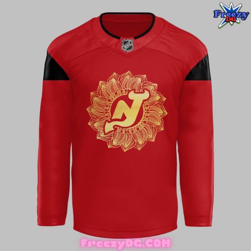 New Jersey Devils Asian and Pacific Islander Heritage Night Red Hockey Jersey