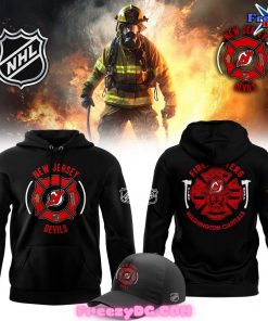 New Jersey Devils Firefighter Appreciation Night 2024 Hoodie