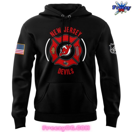 New Jersey Devils Firefighter Appreciation Night 2024 Hoodie