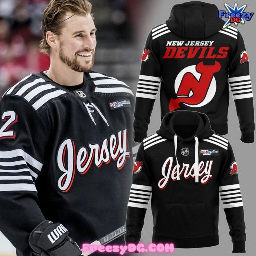 New Jersey Devils Gersey Limited Edition Black Hoodie