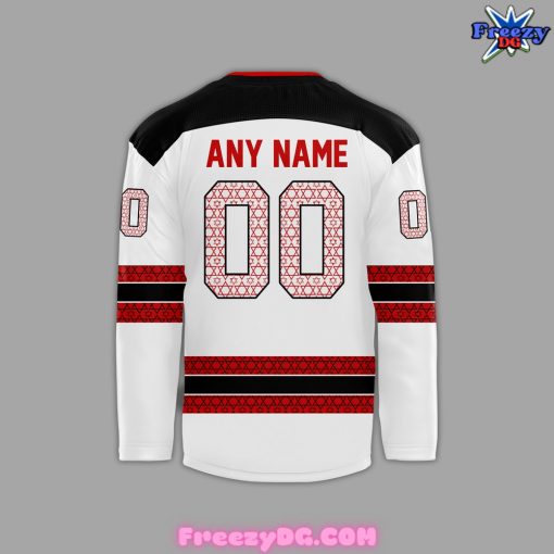 New Jersey Devils Jewish Heritage Night 2024 White Hockey Jersey