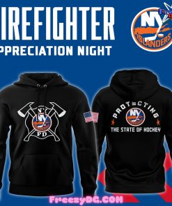 New York Islanders Firefighter Appreciation Night 2024 Hoodie