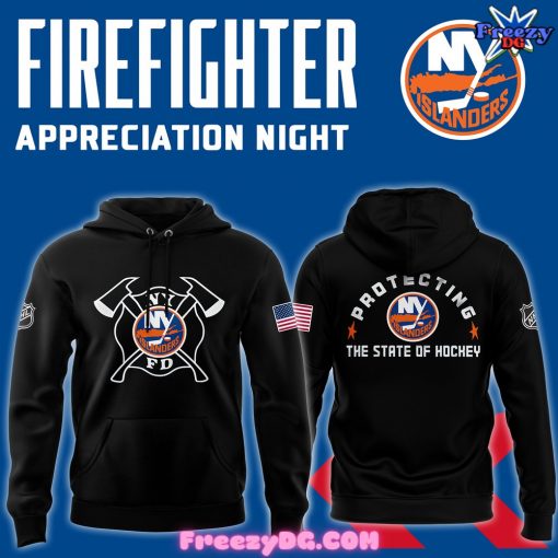 New York Islanders Firefighter Appreciation Night 2024 Hoodie