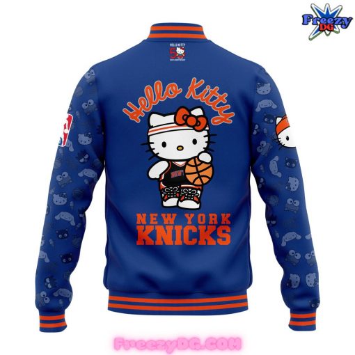 New York Knicks x Hello Kitty Night 2024 Baseball Jacket