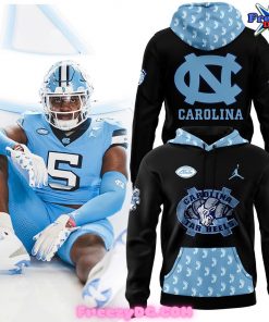 North Carolina Tar Heels Football 2024 Blue Hoodie