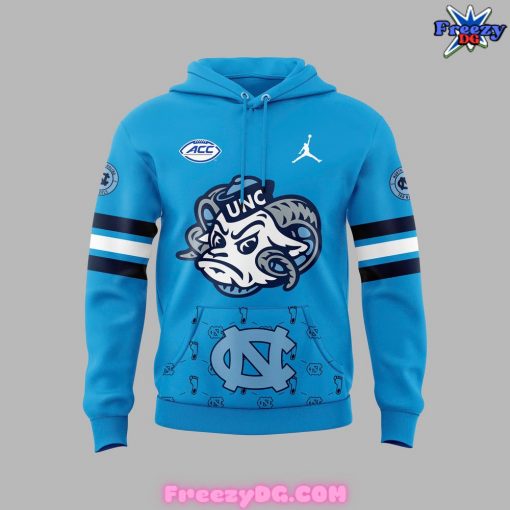 North Carolina Tar Heels Football 2024 Blue Hoodie