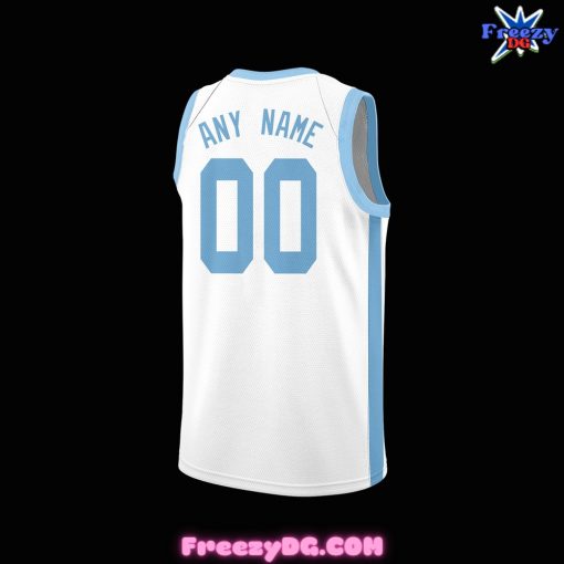 North Carolina Tar Heels WhiteOut Jordan Era Throwbacks Basketball Jersey