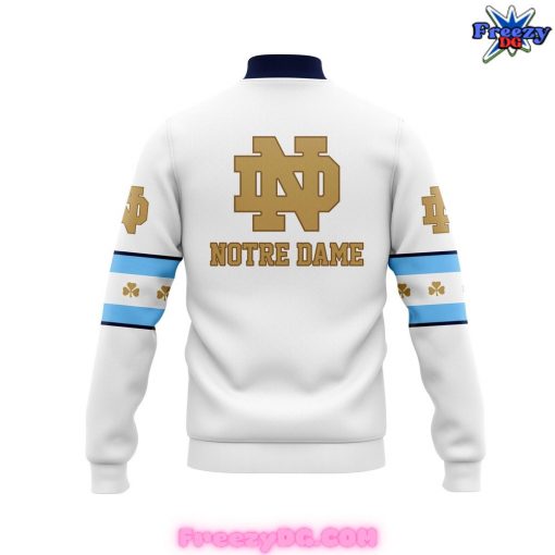 Notre Dame Fighting Irish x Chicago Cubs Baseball Jacket