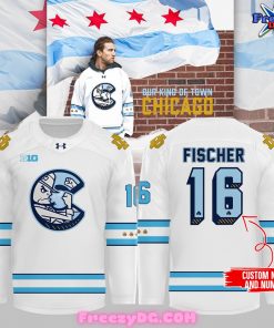 Notre Dame Fighting Irish x Chicago Cubs Hockey Jersey