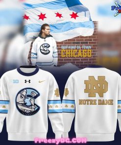 Notre Dame Fighting Irish x Chicago Cubs Sweatshirt