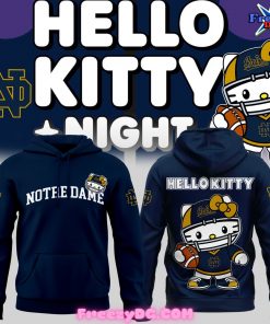 Notre Dame Fighting Irish x Hello Kitty Blue Hoodie