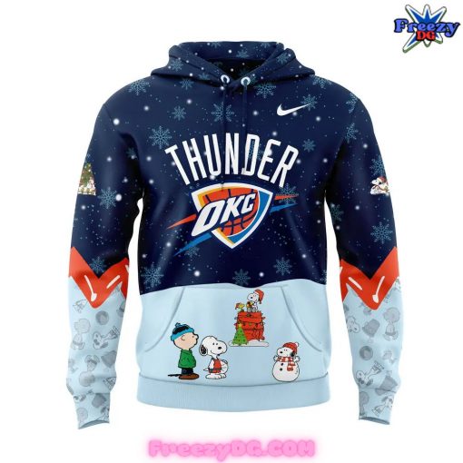 Oklahoma City Thunder Peanuts Holiday Speciality Hoodie