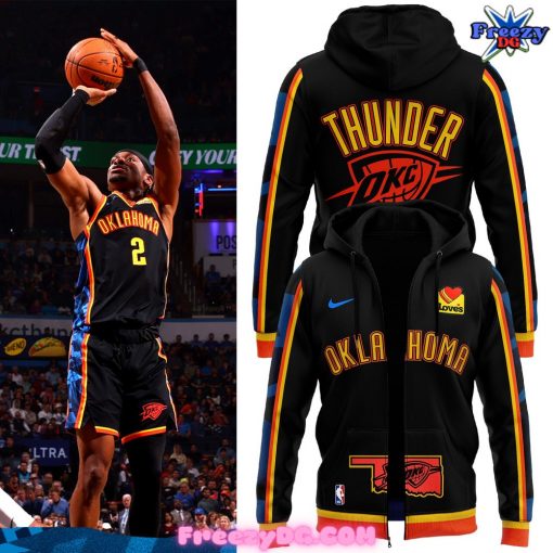 Oklahoma City Thunder Special Swingman 2024 Zip Hoodie