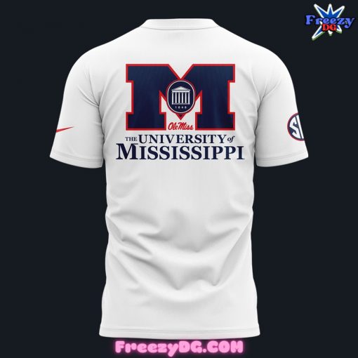 Ole Miss Rebels University of Mississippi 2024 White T-Shirt