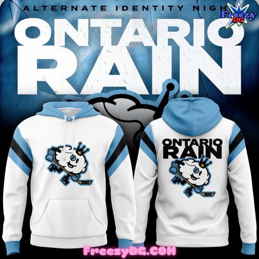 Ontario Reign Alternate Identity Night Rain Train Hoodie