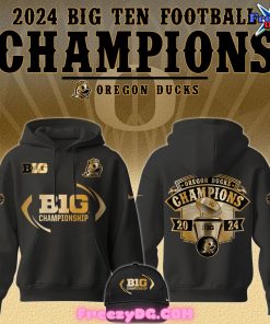 Oregon Ducks Big Ten Champions 2024 Hoodie