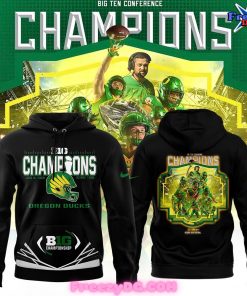 Oregon Ducks Championship 2024 Special Black Hoodie