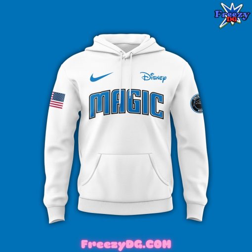 Orlando Magic First Responders Night 2024 White Hoodie