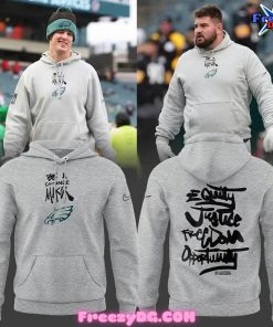 Philadelphia Eagles Be A Change Maker Grey Hoodie