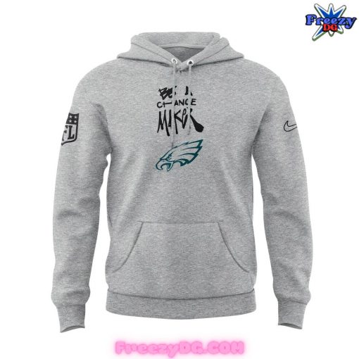 Philadelphia Eagles Be A Change Maker Grey Hoodie