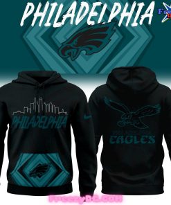 Philadelphia Eagles Black In Black 2024 Hoodie