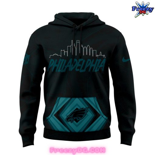 Philadelphia Eagles Black In Black 2024 Hoodie