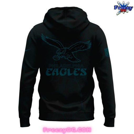 Philadelphia Eagles Black In Black 2024 Hoodie