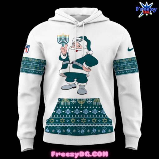 Philadelphia Eagles Happy Hanukkah Christmas 2024 Hoodie