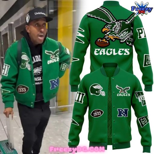 Philadelphia Eagles Kelly Special Green Jacket