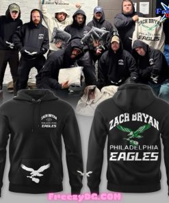 Philadelphia Eagles x Zach Bryan 2024 Hoodie