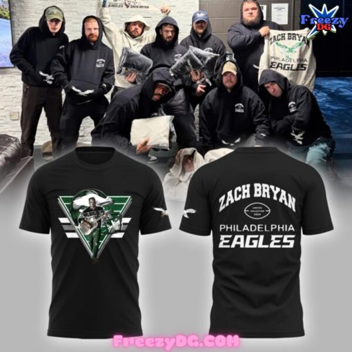 Philadelphia Eagles x Zach Bryan 2024 T-Shirt