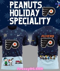 Philadelphia Flyers Peanuts Snoopy Christmas Special T-Shirt