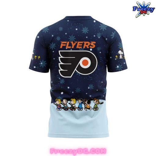 Philadelphia Flyers Peanuts Snoopy Christmas Special T-Shirt