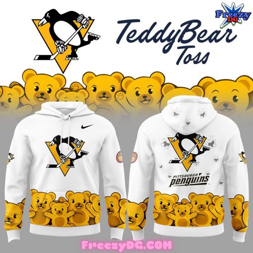 Pittsburgh Penguins Teddy Bear Toss Hoodie