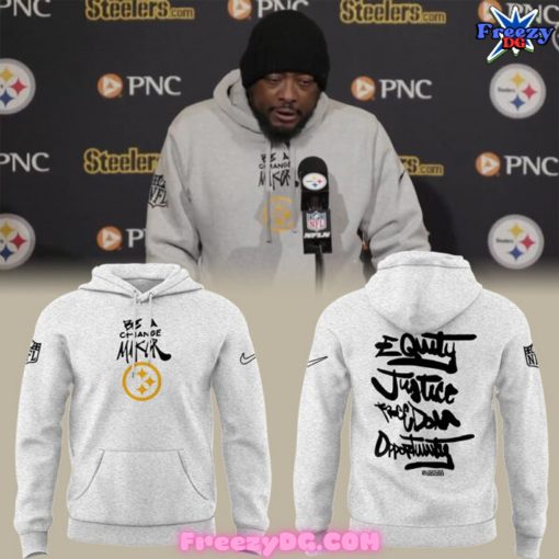 Pittsburgh Steelers Be a Change Maker Special Hoodie