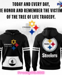 Pittsburgh Steelers Stronger Than Hate Hoodie