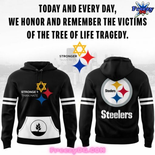 Pittsburgh Steelers Stronger Than Hate Hoodie